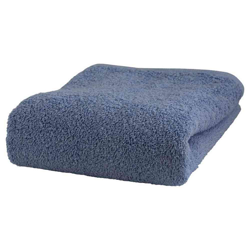 HIORIE ＃バスタオルやめました ビッグフェイスタオル シャドウブルー 1枚