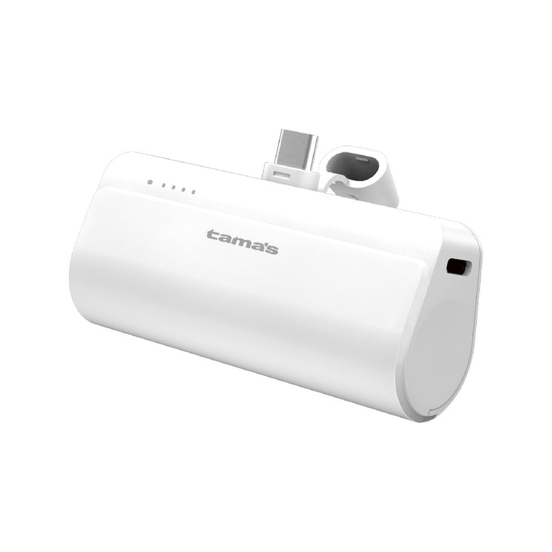 tama’s PD20Wモバイルバッテリー 超急速充電 直刺し 蓄電可能 TLP132CW