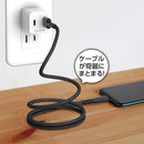 tama’s USB-AtoCマグネットケーブル 1.0m TH320C10K 1個