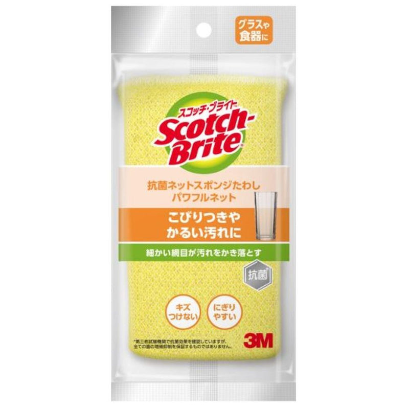 3M スコッチブライト 抗菌ネットスポンジたわし NT−01K 1個