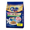 ユニ・チャーム 銀のスプーン 贅沢3種の素材仕立て 肥満が気になる猫用 まぐろ・かつお・ささみ・緑黄色野菜味 1.0kg