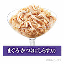 Unicharm 金枪鱼和鲣鱼 shirasu 60 克银汤匙袋