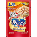 Unicharm 银勺小袋 60g 金枪鱼和鲣鱼剪刀 13岁左右