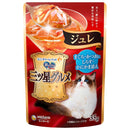 ユニチャーム 三ツ星グルメパウチ ジュレ まぐろ・かつおにしらす・かにかま添え 35g