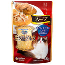 Unicharm three-star gourmet pouch soup tuna, bonito shirasu and white fish 35g