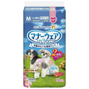 ユニ・チャーム マナーウェア 女の子用 M ピンクリボン・青リボン 16枚