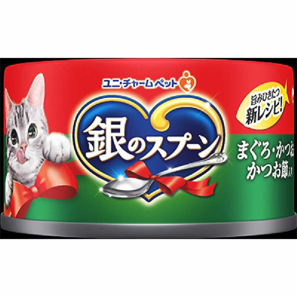 Gin no Spoon Can 金枪鱼/鲣鱼配 Katsuobushi 70G