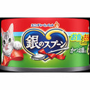 ユニ・チャーム 銀のスプーン缶 お魚とささみミックスかつお節入り 70g