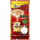 ユニ・チャーム 銀のスプーン 三ツ星グルメパウチフレーク ささみ・まぐろ入りかつお 35g×3袋