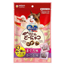 ユニ・チャーム 銀のスプーン お魚味クリームどーにゃつ 2種のアソート まぐろ味＆かつお味 72g