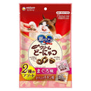 ユニ・チャーム 銀のスプーン お魚味クリームどーにゃつ 2種のアソート まぐろ味＆まぐろ入りチキン味 72g