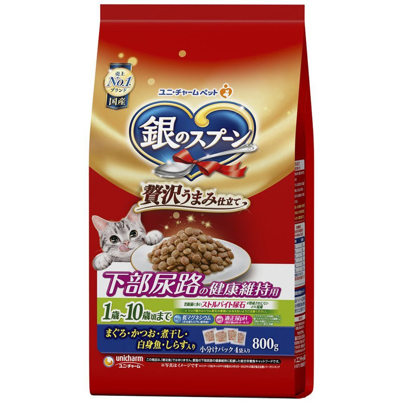 Unicharm Gin no Spoon Luxury Umami Tailoring For lower urinary tract health maintenance From 1 to 10 years old 800g *