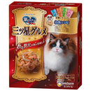 ユニ・チャーム 三ツ星グルメお魚レシピに贅沢素材4種のアソート 200g