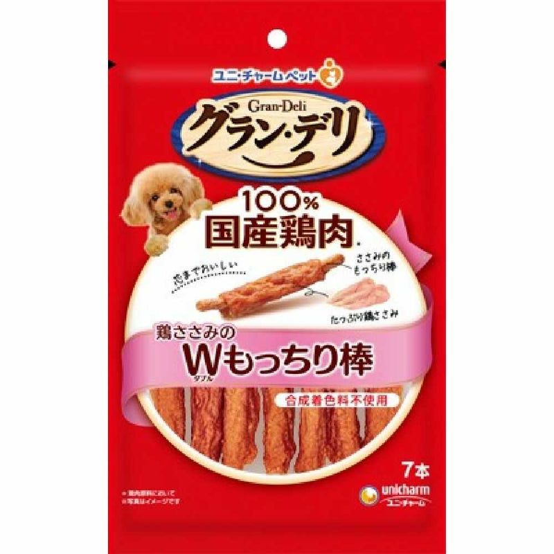 ユニ・チャーム きょうのごほうび鶏ささみのダブルもっちり棒 7本