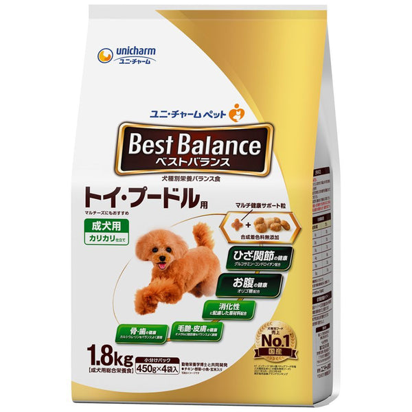 ベストバランス カリカリ仕立て トイ・プードル 1.8kg