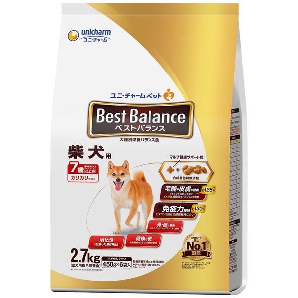 ベストバランス柴犬用7歳以上用 2.7kg