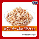 ユニ・チャーム 銀のスプーンパウチ 無添加 まぐろ・かつおにささみ入り 12個パック 720g