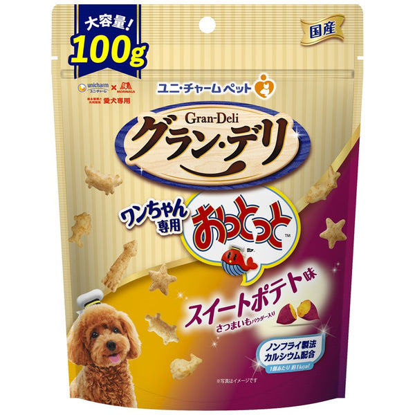 ユニ・チャーム グラン・デリ ワンちゃん専用おっとっと スイートポテト味 １００ｇ