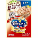 ユニ・チャーム 銀のスプーンパウチ無添加まぐろ 60g