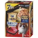 ユニ・チャーム 銀のスプーン 三ツ星グルメパウチ 国産まぐろ100％使用 フレークまぐろ 35g×7袋