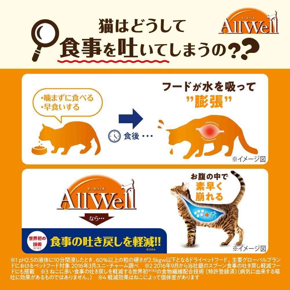 ユニ・チャーム AllWellひざ・関節の健康維持用 フィッシュ味挽き小魚