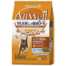 ユニ・チャーム AllWellひざ・関節の健康維持用 フィッシュ味挽き小魚とささみフリーズドライパウダー入り 1.5kg（375g×4袋）