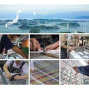 LTDSJapon 今治タオルハンカチ ジニア ルージュ ブラン  1枚