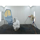 無給油エアモーター式工場扇 壁掛型 （アルミハネ45cm） メーカー直送 ▼返品・キャンセル不可【他商品との同時購入不可】