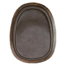 坑子巌端渓硯 楕円 五吋・HS21 【直送品】 返品・キャンセル・他商品と同時購入は不可