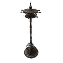 筆掛 黒檀丸型二層 13本掛 MG45 【直送品】 返品・キャンセル・他商品と同時購入は不可