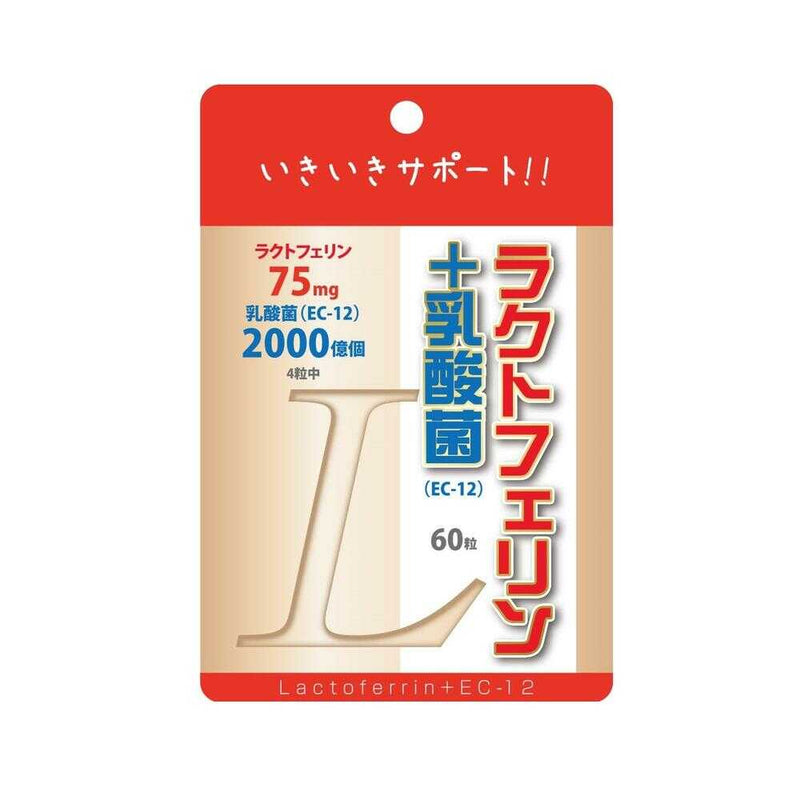 ◆ユウキ製薬 ラクトフェリン＋乳酸菌 スタンドパック 60粒