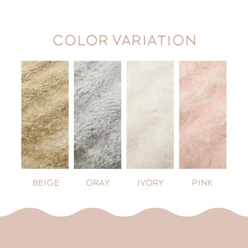 ポコポコシャギーラグ メルア PI 120x180   メーカー直送 ▼返品・キャンセル不可【他商品との同時購入不可】