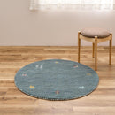 ギャッベ TX 90R ブルー   【直送品】 返品・キャンセル・他商品と同時購入は不可