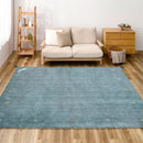 ギャッベ TX 190X240 ブルー   【直送品】 返品・キャンセル・他商品と同時購入は不可