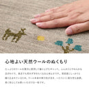 ギャッベ TX 60X90 グレー   【直送品】 返品・キャンセル・他商品と同時購入は不可