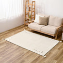 ギャッベ TX 130X190 ホワイト   【直送品】 返品・キャンセル・他商品と同時購入は不可