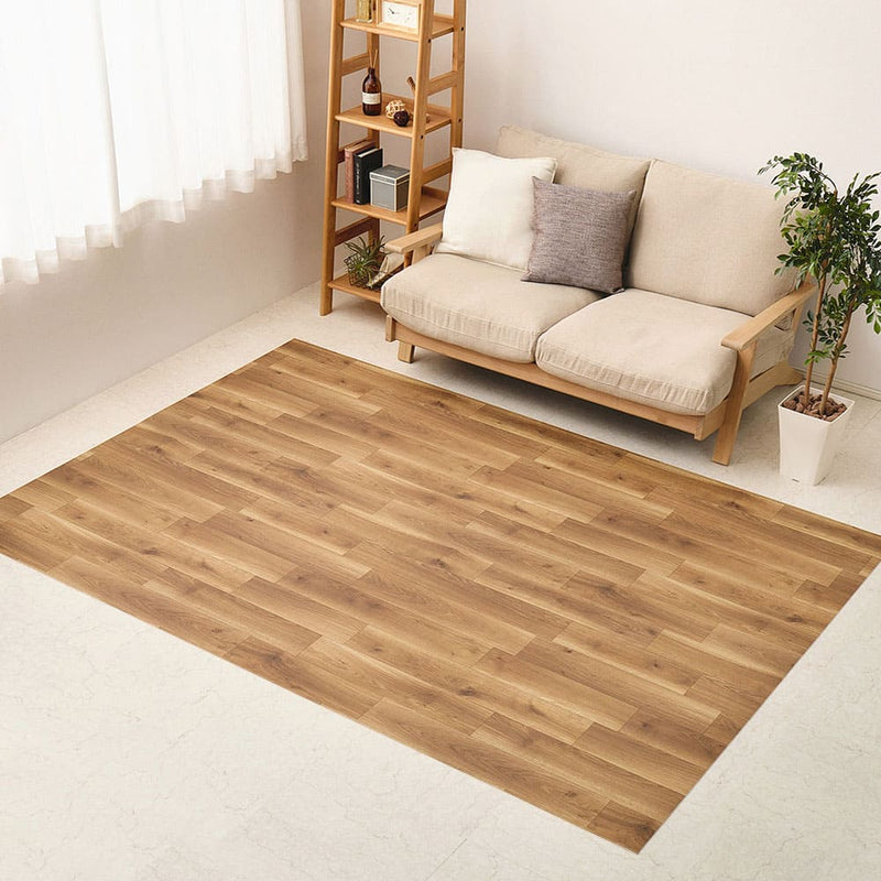 ペット対応 CF ラグ 約182×180cm オーク メーカー直送 ▼返品・キャンセル不可【他商品との同時購入不可】