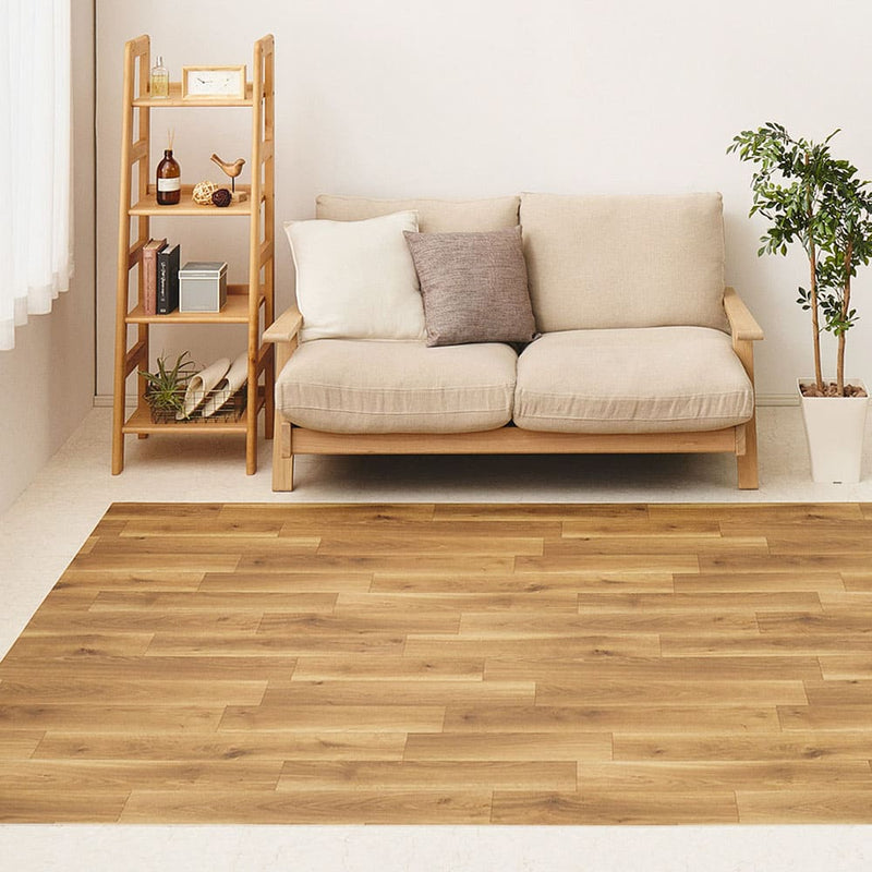 ペット対応 CF ラグ 約182×300cm オーク メーカー直送 ▼返品・キャンセル不可【他商品との同時購入不可】