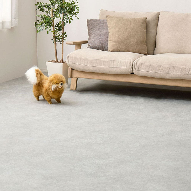 ペット対応 CF ラグ 約182×300cm モルタル メーカー直送 ▼返品・キャンセル不可【他商品との同時購入不可】