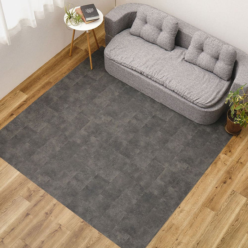 ペット対応 CF ラグ 約182×180cm クレイブロック メーカー直送 ▼返品・キャンセル不可【他商品との同時購入不可】