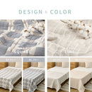 デザインガーゼケット シングル 約140×200cm スクエア メーカー直送 ▼返品・キャンセル不可【他商品との同時購入不可】