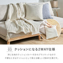 ブランケット アンネ 約130×180cm グレー 【直送品】 返品・キャンセル・他商品と同時購入は不可