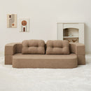 圧縮フロアソファ 2WAYソファ ルメール ベージュ メーカー直送 ▼返品・キャンセル不可【他商品との同時購入不可】