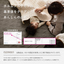 ピターら ラグソファ 1.5帖セット ブラウン メーカー直送 ▼返品・キャンセル不可【他商品との同時購入不可】