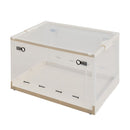 折りたたみ収納ボックス クリア XXL 96L 5個セット メーカー直送 ▼返品・キャンセル不可【他商品との同時購入不可】