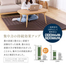 （12枚組）置き畳 凛 約82×82×2.5cm ナチュラル 【直送品】 返品・キャンセル・他商品と同時購入は不可