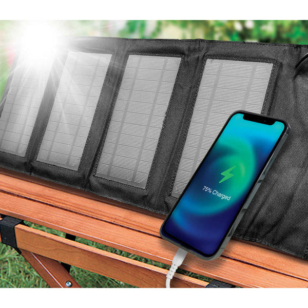 ソーラー充電器7WBK AJNSOLAR7WBK メーカー直送 ▼返品・キャンセル不可【他商品との同時購入不可】