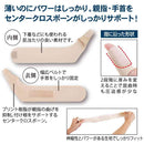 アルファックス お医者さんの手首サポーターベージュ 左手用M