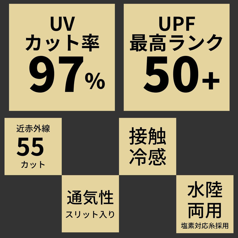 アルファックス UVプロテクトサファリハット シャイン 440703 ブラック