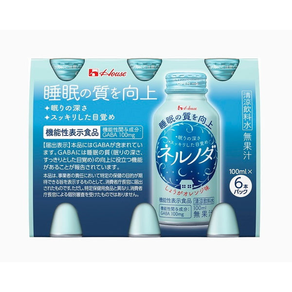 ◆ 【功能性声称食品】House Nerunoda 饮料 100ml x 6 瓶